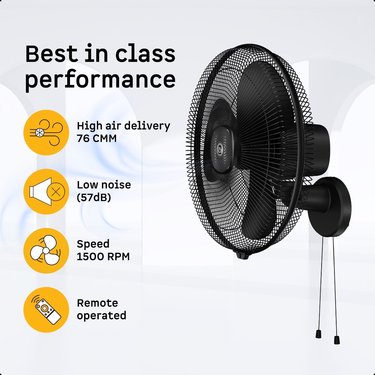 Renesa Wall Fan - high-quality product