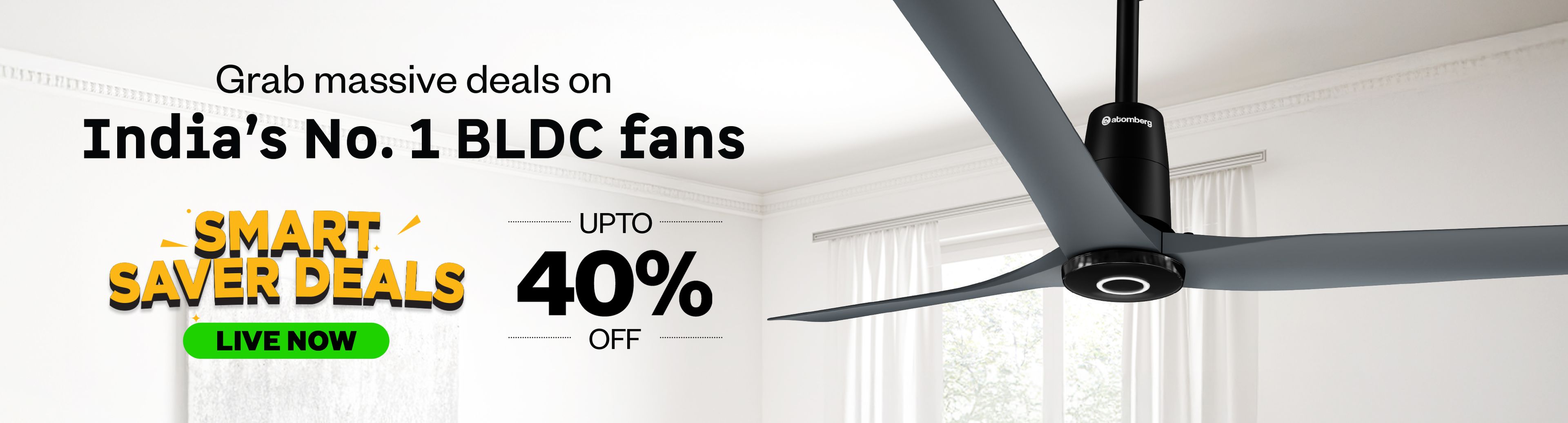 Ceiling category banner