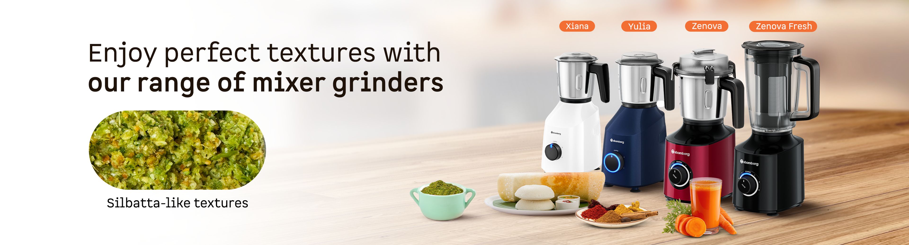 Mixer Grinder Category banner