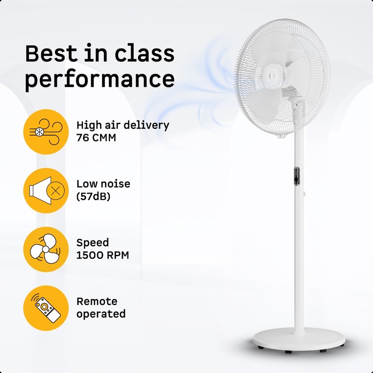 Buy The Latest Renesa Pedestal Fan with Remote Online At Great Price