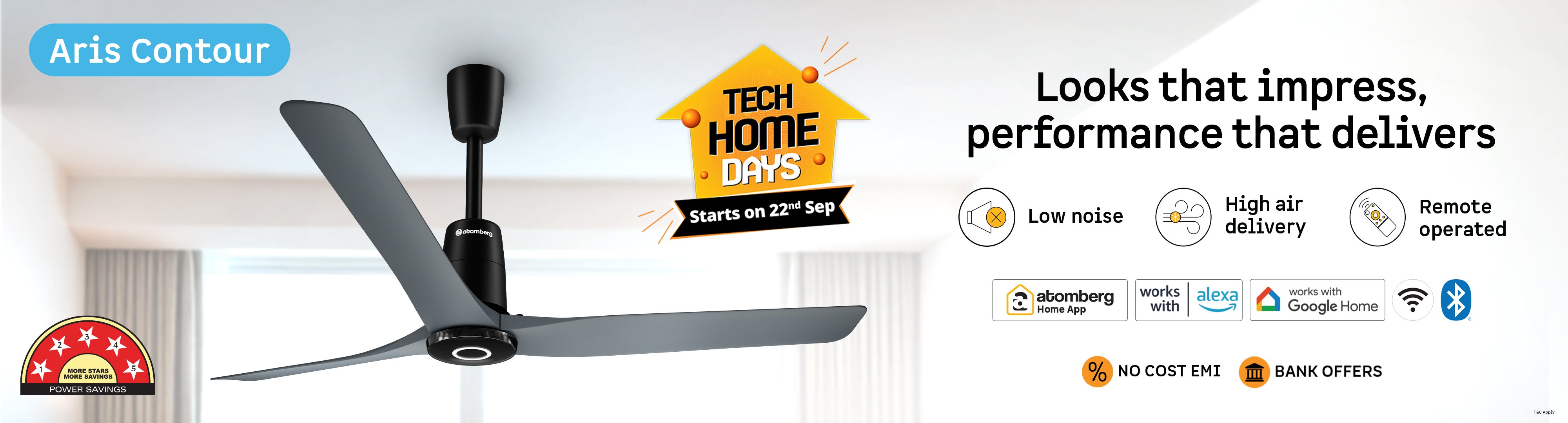 Ceiling fans category banner