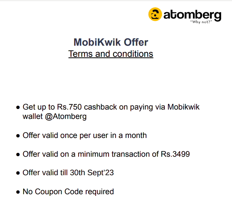Mobikwik T&C
